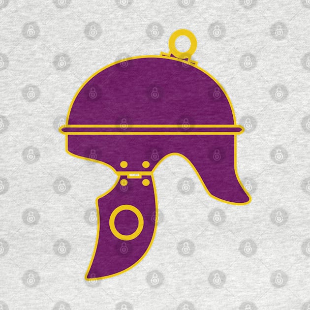 Republican Roman Helmet (Purple) by PabloDeChenez